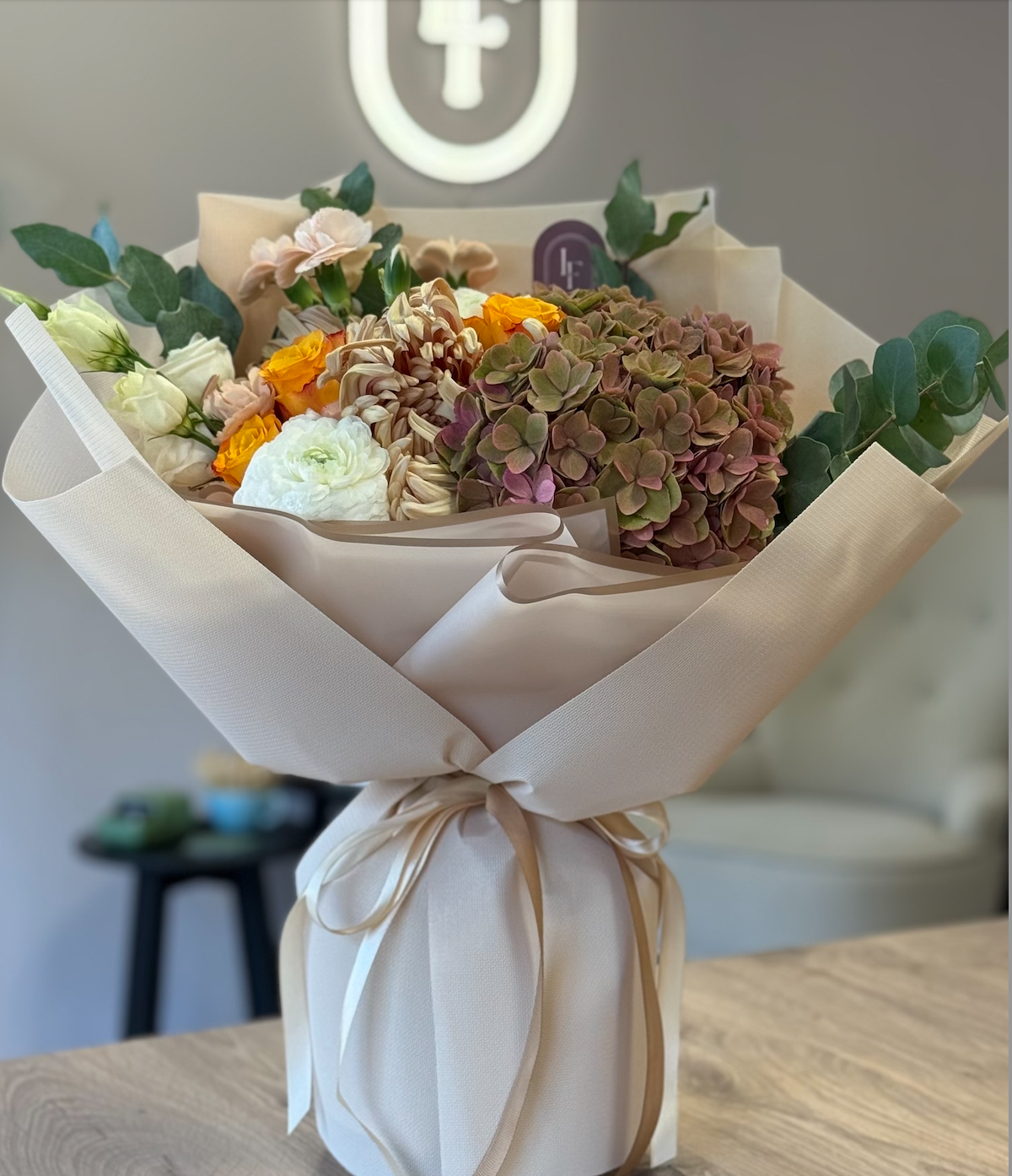 Elegancki bukiet jesienny Autumn Touch z dostawą | Lu La Fleur